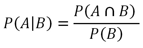 conditional probability